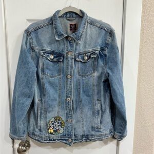 Boom Boom Jeans Denim with multiple patches